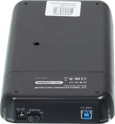 Внешний корпус для HDD AgeStar 3UB3A8-6G SATA II пластик черный... фото 3