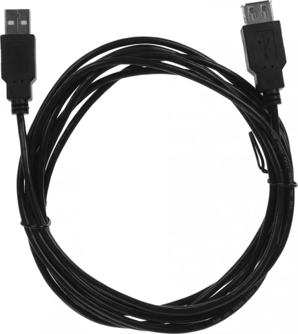 Кабель-удлинитель KingPrice KP-AmAf-v2-3m USB A(m) USB A(f) 3м черный [KP-AMAF-V2-3M] фото 2