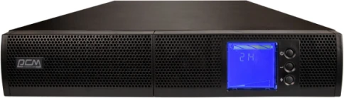 ИБП Powercom SNT-3000, 3000 Вт/3000 ВА, Rack/Tower, 8 розеток IEC320 C13 и 1 розетка IEC320 C19 с резервным питанием, LCD, USB, RS-232, слот под SNMP карту, ШхГхВ 428х635х84 мм, вес 31.3 кг/ UPS Powercom SNT-3000, 3000 W / 3000 VA, Rack / Tower, 8 IEC320 фото 1