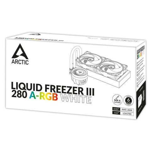 Жидкостная система охлаждения Arctic Cooling Arctic Liquid Freezer III-280 A-RGB... фото 9