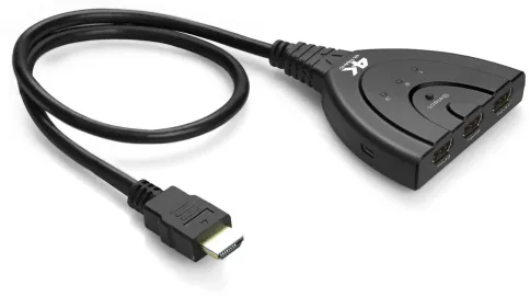 Greenconnect Переключатель Greenline HDMI 3 к 1 + USB port фото 1