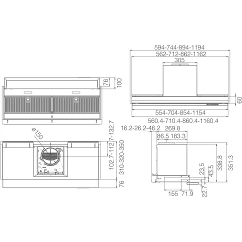 ELICA BOXIN ADV DRY IX/A/120 PRF0200561 фото 6