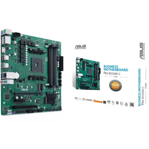 ASUS PRO B550M-C / CSM фото 1