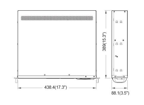 Серверный корпус/ 2U chassis; ATX, Micro-ATX, Mini-ITX MBs; 2 x 3.5''h фото 5