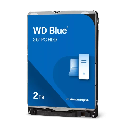 Жесткий диск/ HDD WD SATAIII 2Tb 2.5"" Blue 5400 128Mb... фото 1
