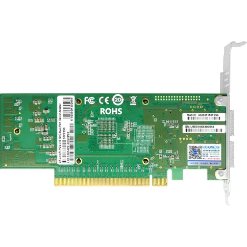Сетевая карта/ PCIe x16 100G Dual Port QSFP28 Server Network... фото 6
