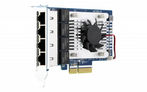 Сетевая карта/ QNAP QXG-5G4T-111C Quad Port 5 GbE RJ-45 Network Card, фото 3