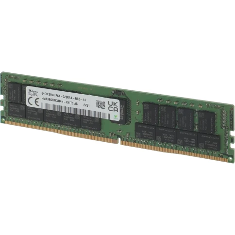 Память оперативная/ Hynix 64GB 3200MHz DDR4 RDIMM pulled фото 3