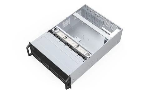 Серверный корпус/ Server case YCC YRM-46508A0, 4U, E-ATX, 8x3,5"/2,5" фото 3