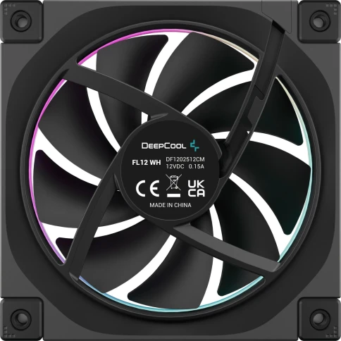 Вентилятор для корпуса Deepcool FL12 ARGB 120х120x25 черный 4-pin 32дБ... фото 2
