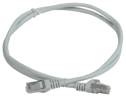 ITK RJ45(m) - RJ45(m) Cat. 5e F/UTP PVC 0.5м серый фото 2