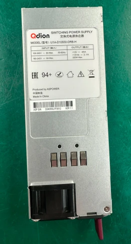 Блок питания серверный/ Server power supply Qdion Model U1A-D10550-DRB фото 3