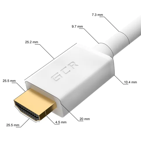 Greenconnect HDMI (m) - HDMI (m) 0.3м фото 4