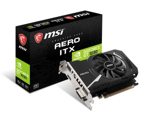 MSI GeForce GT 1030 AERO ITX 2GD4 OC фото 3