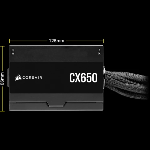 Блоки питания/ Power Supply Corsair CX650, Model RPS0128, 650W 80+... фото 8