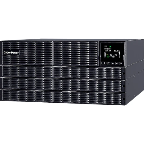 Источник бесперебойного питания/ UPS CyberPower OLS10KERT5U Online 10000VA/10000W USB/RS-232/Dry/EPO/SNMP/CloudCard/(4 IEC С13, 4 IECC19, terminal block)/bat.detect./МВ фото 2