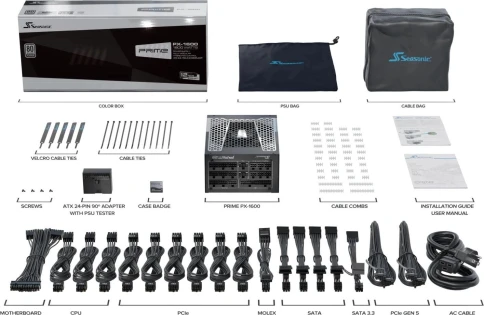 Seasonic PX-1600 SSR-1600PD2 фото 11