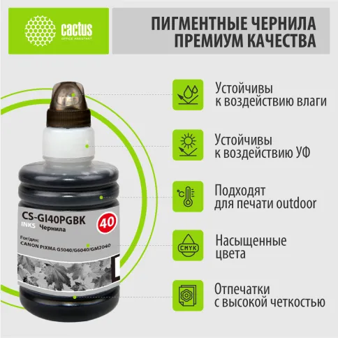 Cactus CS-GI40PGBK фото 3