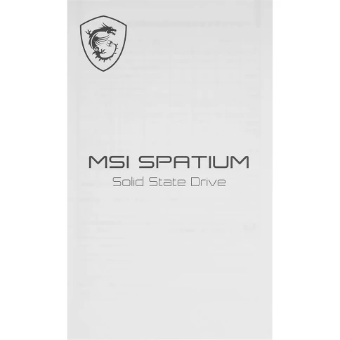 MSI SSD SPATIUM M560, 2000GB, M.2(22x80mm), NVMe, PCIe 5.0 x4,... фото 6
