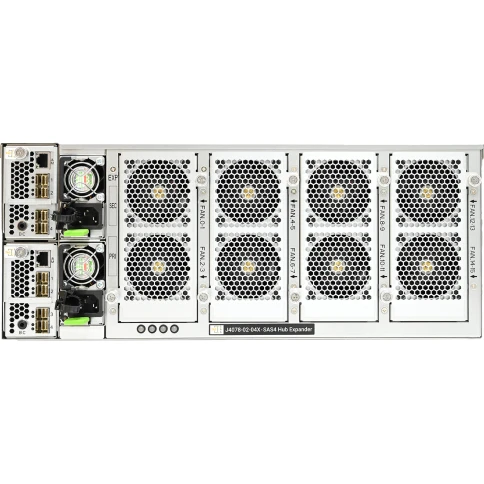 Дисковая полка/ 4U 78x 3.5" hot-swap bays, hot-swap JBOD with  dual  S фото 2