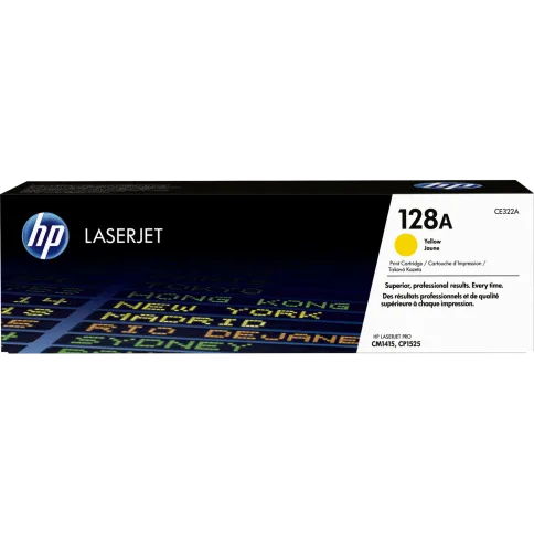 HP LaserJet 128A Yellow (CE322A) фото 1