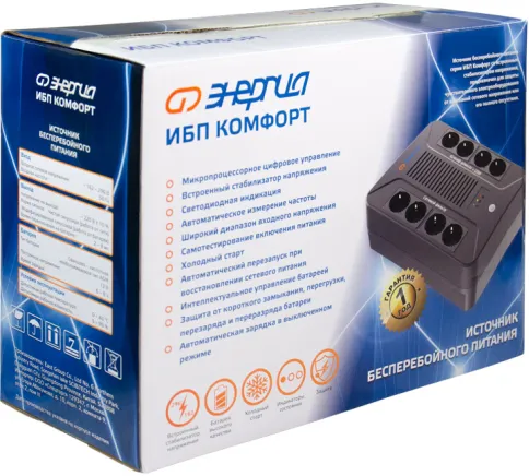 ИБП Комфорт 1000 Энергия/ UPS Comfort 1000 Energy фото 7