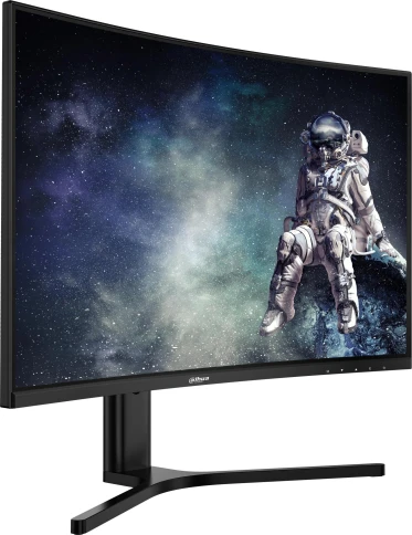 Монитор Dahua 31.5" DHI-LM32-E330CA черный VA LED 1ms 16:9 HDMI матова фото 3