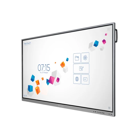Интерактивная панель NexTouch NextPanel 75 IFPKV5INT75 — 75" 4K, 20 касаний, встроенная камера и микрофоны, российский производитель фото 3