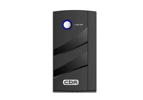 Башенный линейно-интерактивный ИБП/ ИБП CBR [ELN-875T-2F-LD] Line Interactive  875VA/480W 6Ah12V 2 x Shuko фото 3