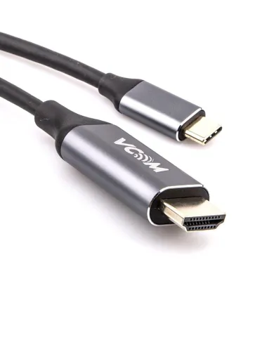 VCOM USB 3.2 Type-C (m) - HDMI (m) 1.8м фото 3