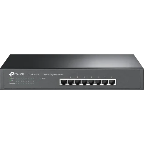 Сетевой коммутатор/ 8-port Gigabit Switch, 8 10/100/1000M RJ45 ports, фото 1