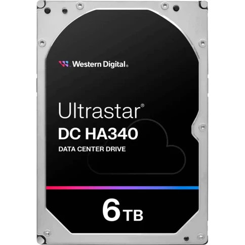 Жесткий диск/ HDD WD SATA Server 6Tb Ultrastar DC HA340 7200 6Gb/s 256 фото 1