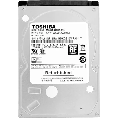 Жесткий диск/ HDD Toshiba SATA 1TB 2.5" 6.0 Gbit/s 5400 rpm 8Mb 1 year фото 6