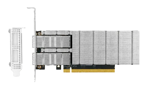 Сетевая карта/ PCIe x16 200G Dual Port QSFP56 Ethernet Network... фото 1