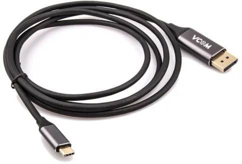 VCOM USB 3.2 Type-C (m) - DisplayPort (m) фото 1