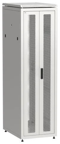 ITK LINEA N 42U 600х800мм распаш. перф. дв. задн. перф. сер. фото 1