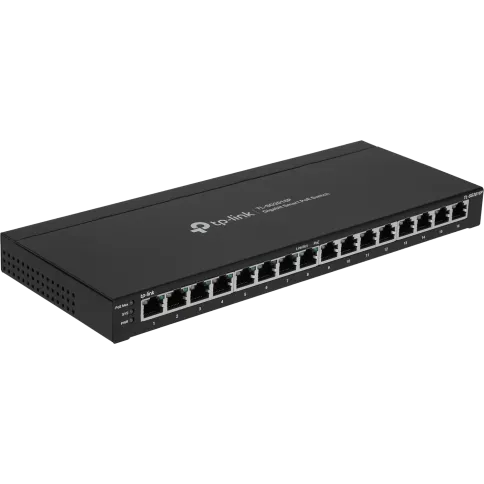 Коммутатор/ JetStream™  16-Port Gigabit Smart Switch with 8-Port PoE+ фото 1
