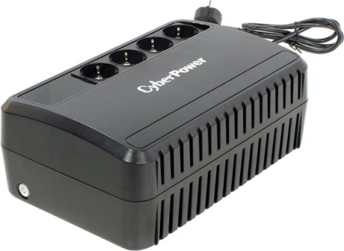 ИБП CyberPower BU1000E, Line-Interactive, 1000VA/600W, 4 Schuko розетки, Black, 0.4х0.3х0.3м., 7.8кг./ UPS Line-Interactive CyberPower BU1000E 1000VA/600W (4 EURO) фото 1