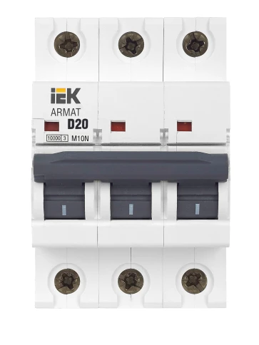 ARMAT Авт. выкл. M10N 3P D 20А IEK фото 4