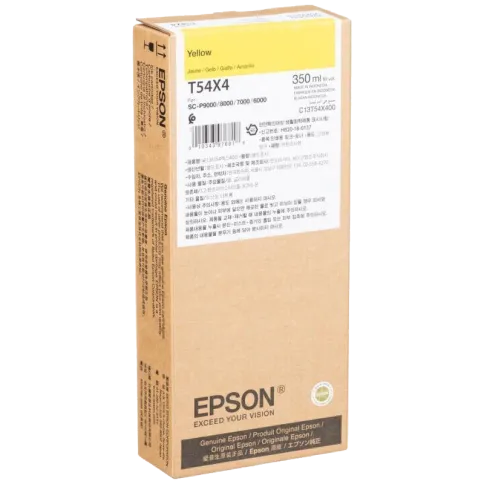 EPSON C13T54X400 YELLOW HDX/HD 350 ML фото 1