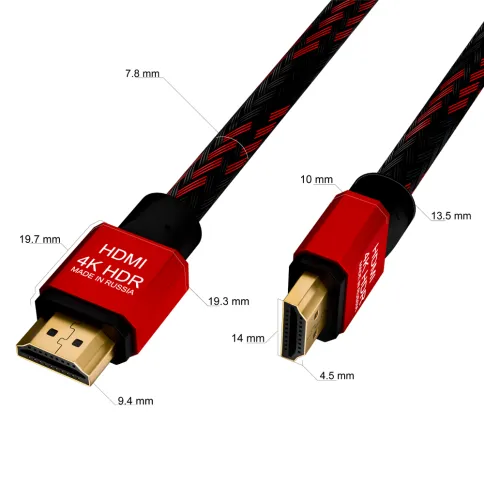 Greenconnect HDMI (m) - HDMI (m) 1м фото 3