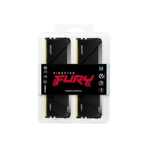 Kingston FURY Beast RGB KF432C16BB2AK4/128 фото 5