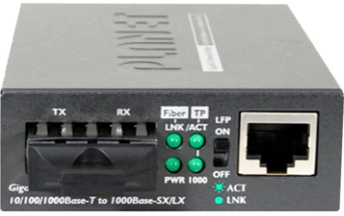FT-802 медиа конвертер/ 10/100Base-TX to 100Base-FX (SC) Bridge Media Converter,... фото 1