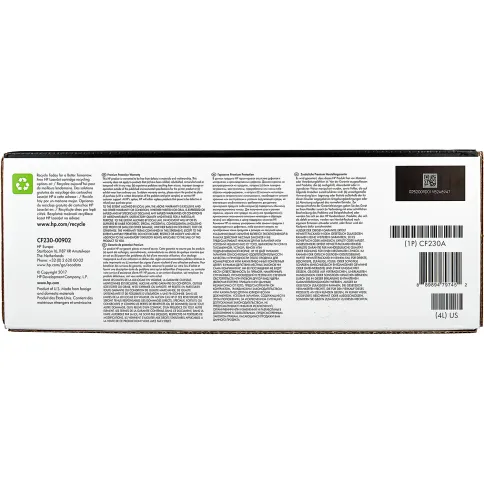 HP 30A Black Original LaserJet Toner Cartridge (CF230A) фото 3