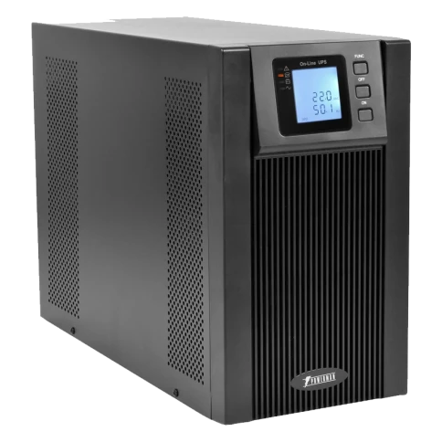 ИБП POWERMAN Online 2000, LCD, двойного преобразования, 2000ВА, 1800Вт, 3 евророзетки с резервным питанием, USB, RS232, слот SNMP, разъем EPO, батарея 12В 9Ач 4 шт., 191 х 460 х 337 мм., 20 кг./ UPS POWERMAN Online 2000, LCD, double conversion, 2000VA, 18 фото 1