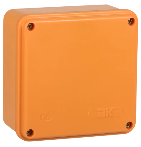 Коробка расп. огн. ПС 100х100х50мм 6P 4мм2 IP44 гл. с. IEK фото 1