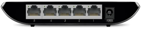 Коммутатор/ 5-port Desktop Gigabit Switch, 5 10/100/1000M RJ45 ports, plastic... фото 2