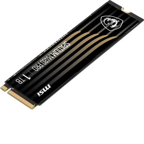MSI SSD SPATIUM M480 Pro, 1000GB, M.2(22x80mm), NVMe, PCIe 4.0 x4, 3D фото 5