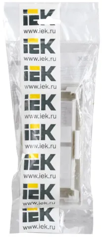 Рамка и суппорт для К.К. "Праймер" на 4 модуля, 60 мм белый IEK фото 2