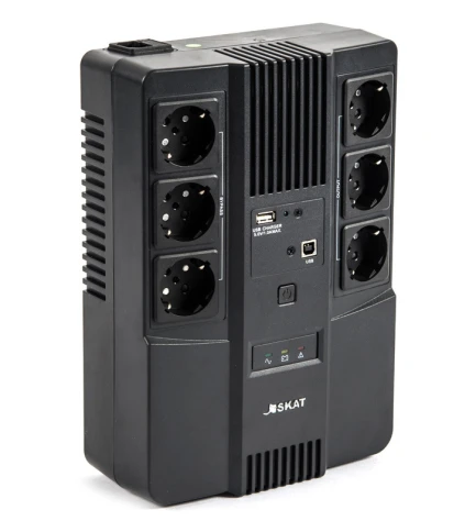 Источник бесперебойного питания SKAT-UPS 600 AI фото 1